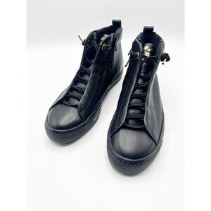 NWOT Paul Green Mid Sneaker Leather Size 6